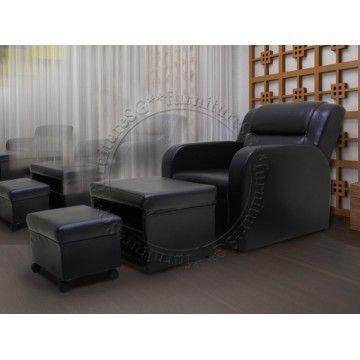 Massage 1 Seater Sofa With Stool